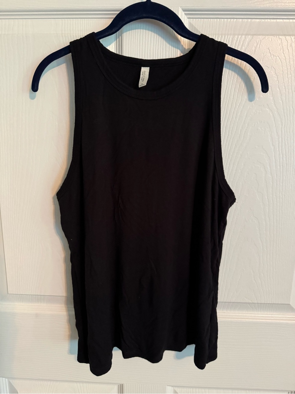 Gentle Fawn Black High Neck Tank Top Size XL Basic Sleeveless